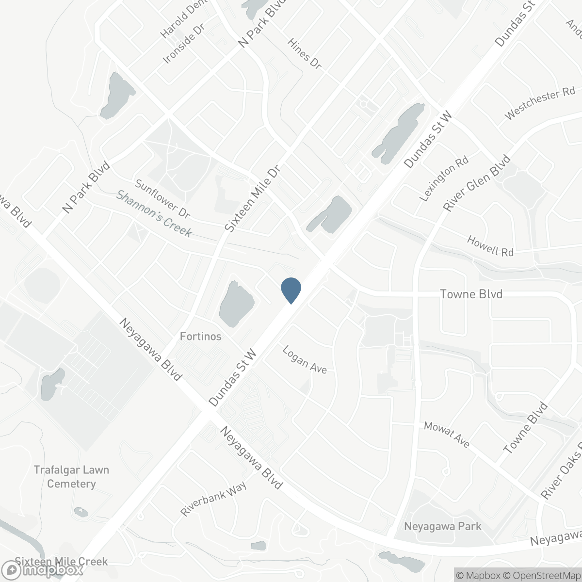 601 - 395 DUNDAS STREET W, Oakville, Ontario L6M 5R8